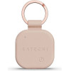 Satechi Locator Compatible With Apple Find My Keychain Shape Vegan Leather ST-Lkcfr Desert rose