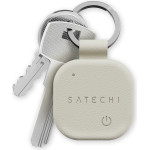 Satechi Locator Compatible With Apple Find My Keychain Shape Vegan Leather ST-Lkcfw sand