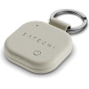 Satechi Locator Compatible With Apple Find My Keychain Shape Vegan Leather ST-Lkcfw sand