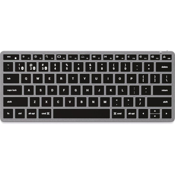 Satechi Wireless Keyboard Qwerty Slim X1 ST-BTSX1M Space gray
