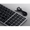 Satechi Wireless Keyboard Qwerty Slim X2 ST-BTSX2M Space gray