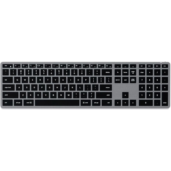 Satechi Wireless Keyboard Qwerty Slim X3 ST-BTSX3M Space gray