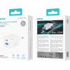 BWOO Gan Wall Charger CDA222 Pd 35W 1 x Usb 1 x USB-C, white