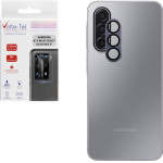 Volte-Tel Camera Glass Cover Samsung A17 4G A175/A17 5G �176 6.7'' 9H 0.30MM 3D Ar ALUMINIUM-Electroplating Frame BLUE