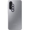 Volte-Tel Camera Glass Cover Samsung A17 4G A175/A17 5G �176 6.7'' 9H 0.30MM 3D Ar ALUMINIUM-Electroplating Frame BLUE