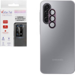 Volte-Tel Camera Glass Cover Samsung A17 4G A175/A17 5G �176 6.7'' 9H 0.30MM 3D Ar ALUMINIUM-Electroplating Frame PURPLE
