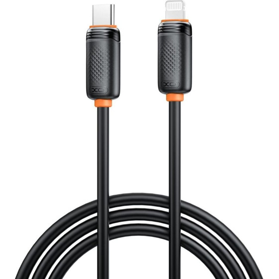 XO NB-Q302A ������� �������� & ��������� ��������� Lightning �� Type-C 27W ����� 1m - (XO B-Q302A Black)