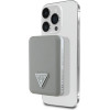 Guess Powerbank Grained Triangle 5000mAh 15W USB-C Magsafe - (GUPB5FPGTSPSE)