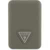 Guess Powerbank Grained Triangle 5000mAh 15W USB-C Magsafe - (GUPB5FPGTSPSW)
