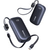 Baseus Enerfill FC21 Qpow 3 Ultra 10000mAh 45W Power Bank With Attached Lanyard Cable - Black - (E0027Q00)