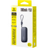 Baseus Enerfill FC21 Qpow 3 Ultra 10000mAh 45W Power Bank With Attached Lanyard Cable - Black - (E0027Q00)