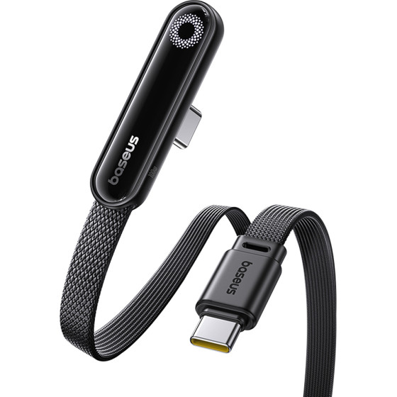 Baseus Mvp 3 USB-C - USB-C 100W Cable Angled 1m - Black - (P10382500121-00)