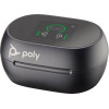 HP - Inc Poly Voyager Free 60+ Uc M Carbon Black / BT700 USB-C Adapter + Touchscreen Charge Case - Pn - (7Y8H0AA)