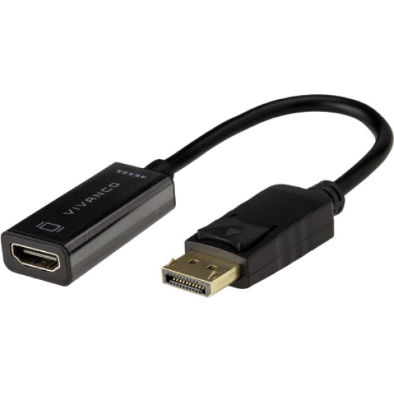 Vivanco Adapter Male Displayport To Hdmi Female - (VNITDPHDMI)