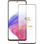 Idol 1991 Tempered Glass Samsung A53 5G A536 6.5'' 9H 0.30mm Special Full Cover Full Glue Semi Curved BLACK
