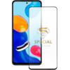 Idol 1991 Tempered Glass Xiaomi Redmi Note 11/Note 11S 6.43'' 9H 0.25mm Special Full Glue Semi Curved BLACK