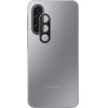 Volte-Tel Camera Glass Cover Samsung A17 4G A175/A17 5G �176 6.7'' 9H 0.30MM 3D Ar ALUMINIUM-Electroplating Frame BLACK