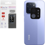 Volte-Tel Tempered Glass Xiaomi Poco C85 4G/Redmi 15C 4G 6.9'' 9H 0.25mm 3D Curved For Camera BLACK