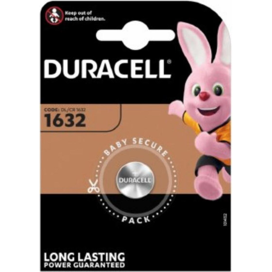 Duracell CR1632 DL1632 ECR1632 Mini Lithium Battery - (18900)