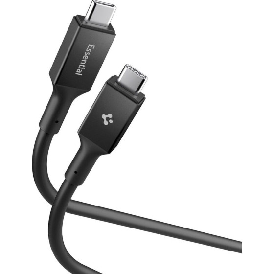 Spigen EB24012CC Essential TYPE-C Cable 240W 120CM Black - (ACA09461)