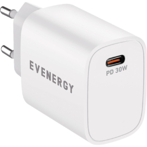 SBS Evenergy By Travel Charger Pd 30W White - (EVTR1CPD30)