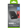 SBS Powerbank 10000 Mah 20W Led Black - (BCT10000PDLDK)