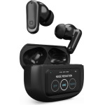SBS Wireless Earphones Tws With Lcd ANC/Enc Black - (EARTWSDISPLBTK)