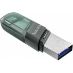 Sandisk USB-A 3.0 / Lightning Flashdrive Ixpand Flip, 128Gb - (SDIX90N-128G-GN6NE)