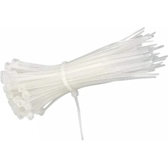 Cablexpert Nylon Cable Ties 150x3,6MM FROST+Uv Resistant (100PCS/BAG) White - (NYTFR-150x3.6-W)