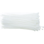 Cablexpert Nylon Cable Ties 200x4.8MM FROST+Uv Resistant (100PCS/BAG) White - (NYTFR-200x4.8-W)