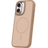 TFO Frame Thin Mag Case For Iphone 16 6,1'' brown