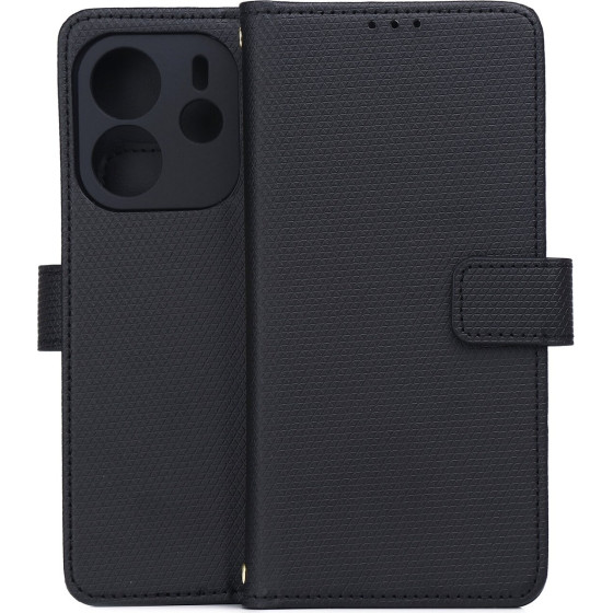 TFO Smart Triangle Case For Xiaomi Redmi Note 14 4G (Global) (164.84 x 78.15 x 8.16 mm) black
