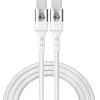 Powertech ������� USB-C �� USB-C Pd 60W, copper, 1m, ����� - (PTR-0167)