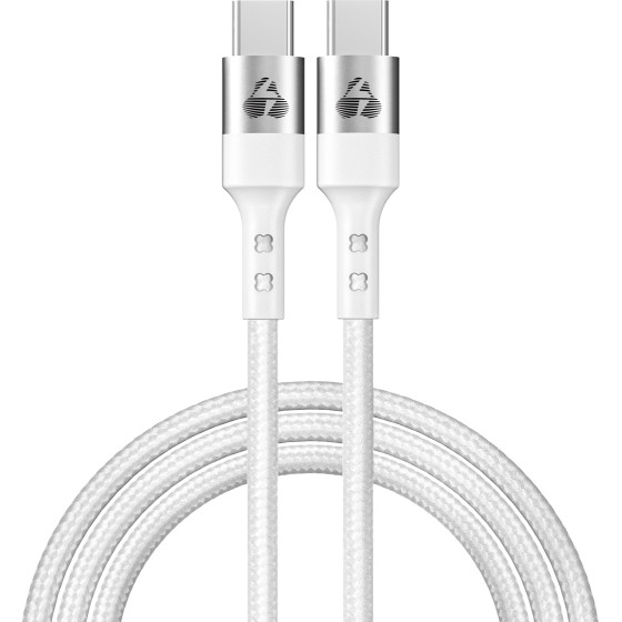 Powertech ������� USB-C �� USB-C Pd 60W, copper, 1m, ����� - (PTR-0167)