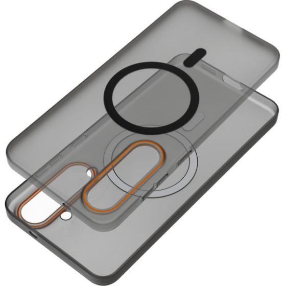 Senso Neon Mag Samsung A12 orange/Smoke Backcover - (SENSAMA12OS)