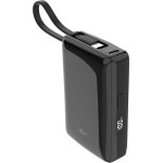 Silicon Power Power Bank CP10 �� ������� USB-C, 2x ����� ������, 10000mAh, 20W, ����� - (SP10KMAPBKCP101K)