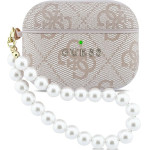 Guess Case 4G Pearl Strap For Airpods Pro 3 Pink - (GUAP3P4E4PSP)