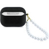 Guess Case Glitter Pearl Strap For Airpods Pro 3 Black - (GUAP3GLGPSK)