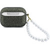 Guess Case Glitter Pearl Strap For Airpods Pro 3 Khaki - (GUAP3GLGPSA)