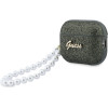 Guess Case Glitter Pearl Strap For Airpods Pro 3 Khaki - (GUAP3GLGPSA)
