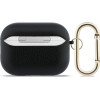 Guess Case Grained Classic Logo Hook For Airpods Pro 3 Black - (GUAP3PGUGMK)