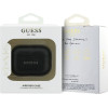 Guess Case Grained Classic Logo Hook For Airpods Pro 3 Black - (GUAP3PGUGMK)