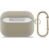Guess Case Grained Classic Logo Hook For Airpods Pro 3 Gold - (GUAP3PGUGMD)