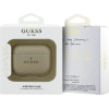 Guess Case Grained Classic Logo Hook For Airpods Pro 3 Gold - (GUAP3PGUGMD)