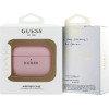 Guess Case Grained Classic Logo Hook For Airpods Pro 3 Pink - (GUAP3PGUGMP)