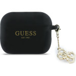 Guess Case Silicone 4G Charm For Airpods Pro 3 Black - (GUAP3LECG4K)