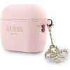 Guess Case Silicone 4G Charm For Airpods Pro 3 Pink - (GUAP3LECG4P)