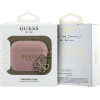 Guess Case Silicone 4G Charm For Airpods Pro 3 Pink - (GUAP3LECG4P)