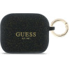 Guess Case Silicone Glitter Ring For Airpods Pro 3 Black - (GUAP3SGGEK)