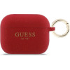 Guess Case Silicone Glitter Ring For Airpods Pro 3 Fuchsia - (GUAP3SGGEF)